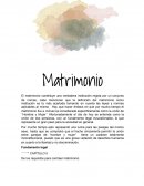 MATRIMONIO IGUALITARIO