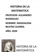 FINAL DE HISTORIA DE LA MATEMATICA