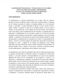 Negocios internacionales. Taller globalización