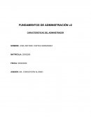 CARACTERISTICAS DEL ADMINISTRADOR