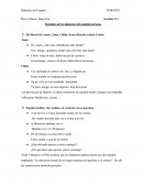 Proceso del lenguaje. Ejemplos de los dialectos del español peruano