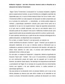 Reflexión Capítulo 1 del libro Panorama General sobre la filosofía de la educación de Carlos Tünnermann