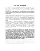 Gabriel García Márquez Cien años de soledad