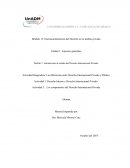 Derecho Internacional Privado. Los componentes