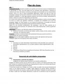 Plan de clase.Fracciones