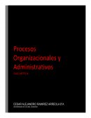 Guía para la elaboración de la Matriz de los Procesos Organizacionales y Administrativos