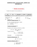 Datos de medicion azimut