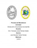 Ensayo de fundicion y moldeo