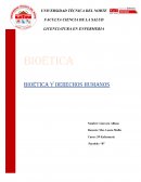 Bioética y derechos humanos
