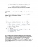 Frecuencia Cardiaca e intensidades en entrenamiento de resistencia