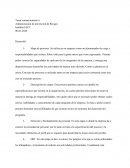 Administración de prevención de Riesgos