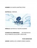 Los procesos de reclutamiento selección e inducción COPPEL SA de CV