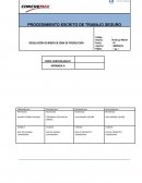 Procedimiento trabajo. Muestreo de Concreto Fresco