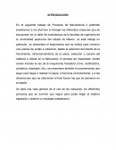 Procesos de manufactura introducción ejemplo