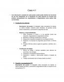 Caso 4.1 "Administración de personal y recursos humanos"