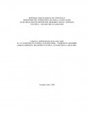 Informe limpieza y embellecimiento de una comunidad