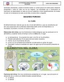 Actividades El clima en Colombia