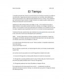 El tiempo Ramón Jose Gonzalez Lugo