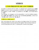 Ingles Verbos y uso presente