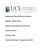 Educación y sociología: crítica a la institución escolar