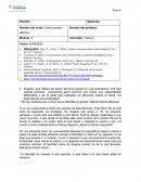 Tarea Comunicación efectiva