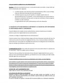 Derecho ¿En qué consiste la validez de un acto administrativo?