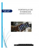 PORTAFOLIO DE EVIDENDIAS.HERREMIENTAS DIGITALES