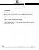 Producto Académico N° 2 Considerar el caso de una empresa