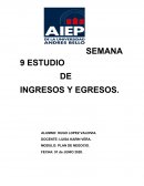 ESTUDIO DE INGRESOS Y EGRESOS