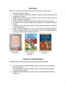 Edad media y literatura contemporánea