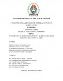 DETERMINAR LAS PROPIEDADES FÍSICAS Y QUÍMICAS DEL SUELO AGRÍCOLA DELCANTÓN OLMEDO