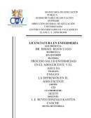 LA DEPRESIÓN EN EL ADOLESCENTE