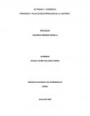 Evidencia: Propuesta “Plan de recuperación de la cartera”