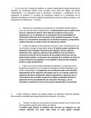 Evaluacion de Auditoria