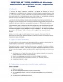 Redaccion y comunicacion, dificultades experimentales por escritores noveles y sugerencias de apoyo