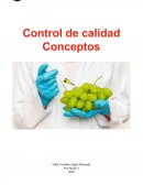Control de calidad Conceptos