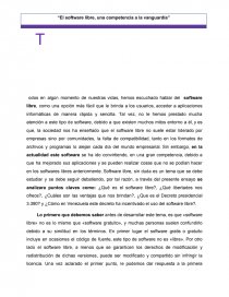 SOFTWARE LIBRE. Página 1