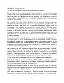 LA CAIDA DE LOS LEHMAN BROTHERS