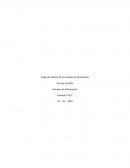 Etapa de análisis de un sistema de información