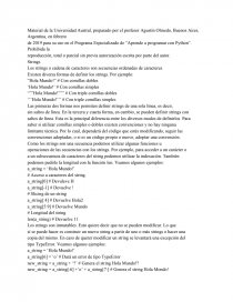 Aprende a programar con Python. Página 1