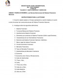 Actividad s/r , Las Nuevas Estructuras del Sistema Financiero Nacional