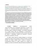 CIENCIA. Conocimiento Científico