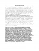 IMPORTANCIA DE CIM