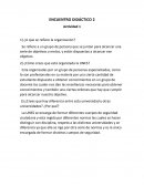 ENCUENTRO DIDÁCTICO. ¿Cómo crees que está organizada la UNES?