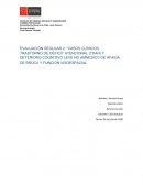 Casos clínicos: TDAH y deterioro cognitivo leve no amnesico de afasia de broca y funcion visoespacial