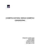 COSMÉTICA NATURAL VERSUS COSMÉTICA CONVENCIONAL
