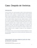 Caso: Despido de Verónica
