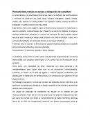 Productividad, trabajo en equipo y delegación de autoridad