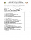 INFORME DE VISITA Y ACOMPAÑAMIENTO PEDAGÓGICO