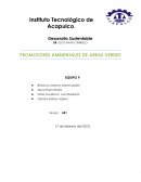 PROMOTORES AMBIENTALES DE AREAS VERDES
